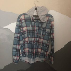 Plaid hoodie